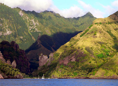 Bay of Virgins, Fatu Hiva, Marquesas
