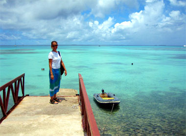 cruising dinghy dock